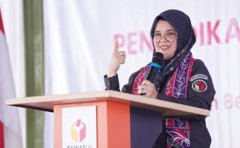 Koordinator Divisi Pencegahan, Partisipasi Masyarakat, dan Hubungan Masyarakat Bawaslu RI, Lolly Suhenty (Foto: Bawaslu RI)
